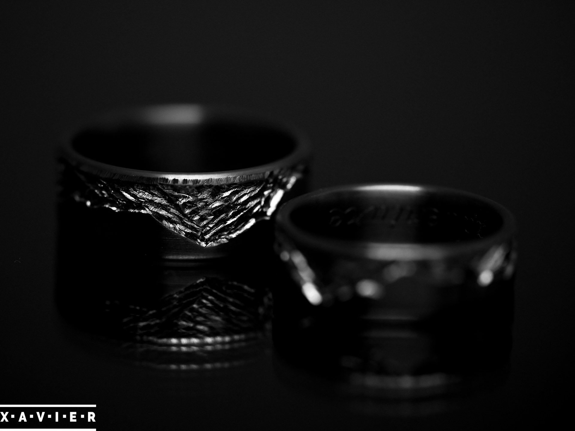 photo of wedding rings