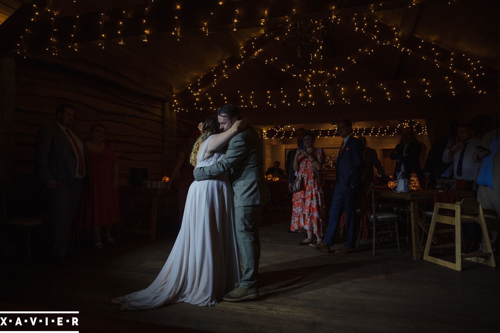 bride and groom dance lovingly