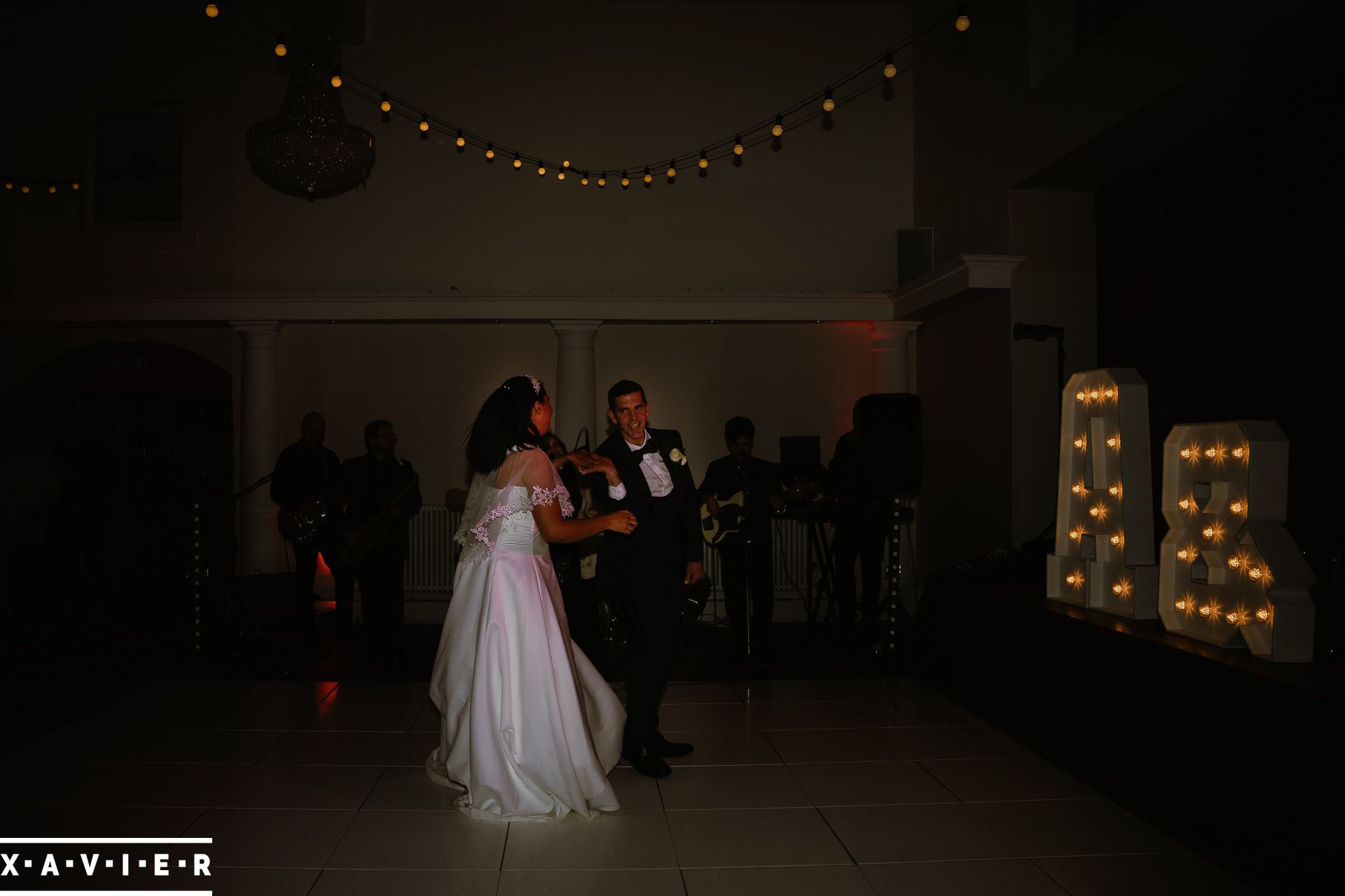 Bride and groom first dance routine